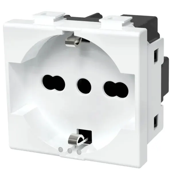 PRESA SCHUKO BIANCA SERIE AVP