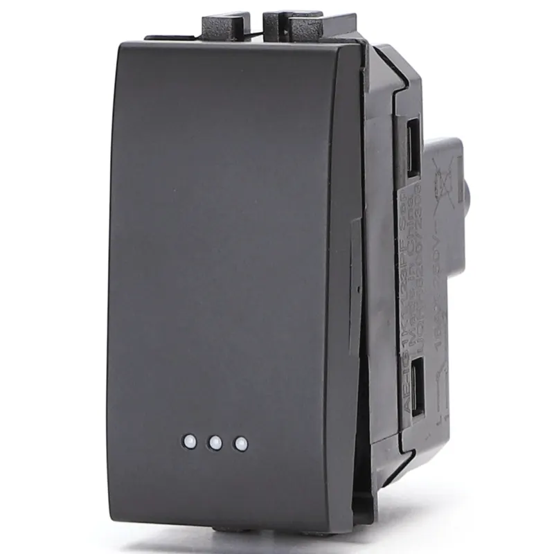 DEVIATORE NERO SERIE ABL