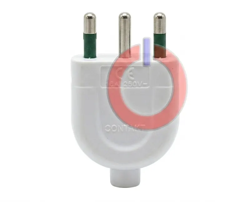 SPINA CIVILE CONTAKT 2P+T 16A 250V BIANCO