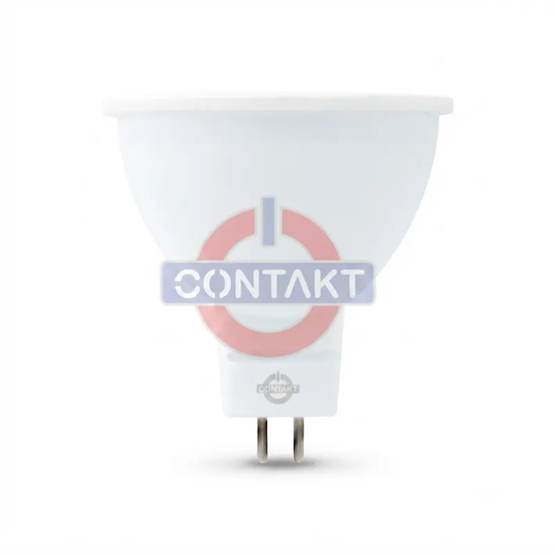 LAMPADA LED CONTAKT DICROICA GU5.3-MR16 ALTA EFFICIENZA 12V 7W 560LM 2700K