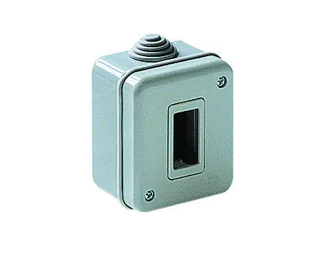 SCATOLA FAEG PER GEWISS SYSTEM E CON ADATTATORE TIPO MAGIC IP40 1PT