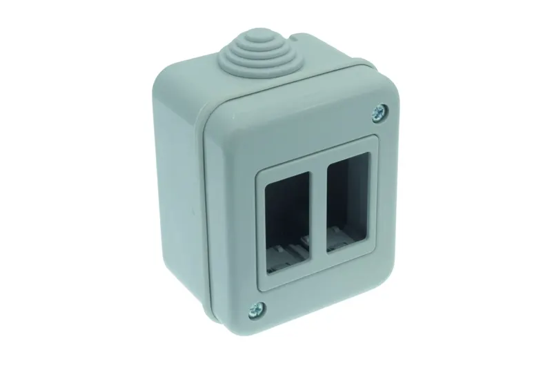 SCATOLA FAEG PER GEWISS SYSTEM E CON ADATTATORE TIPO MAGIC IP40 2PT