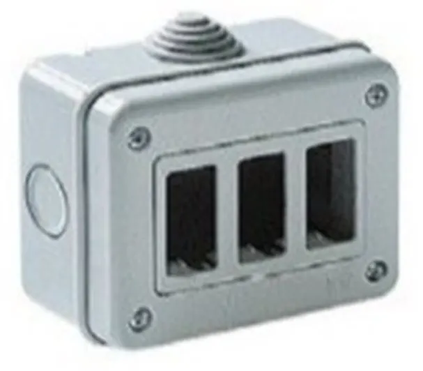 SCATOLA FAEG PER GEWISS SYSTEM E CON ADATTATORE TIPO MAGIC IP40 3PT