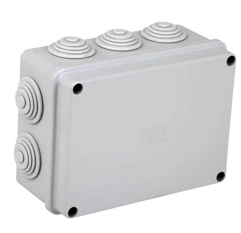 SCATOLA FAEG STAGNA DI DERIVAZIONE RETTANGOLARE A PRESSIONE IP55 150X110X70