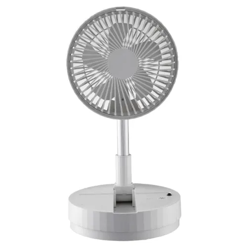 VENTILATORE RICARICABILE PIEGHEVOLE A PIANTANA