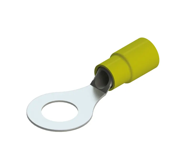 CAPICORDA PREISOLATO AD OCCHIELLO 5.3 MM GIALLO 100 PZ.ZIPPO (PR.SINGOLO)