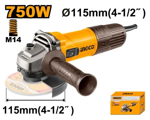 SMERIGLIATRICE ANGOLARE 115MM 750W