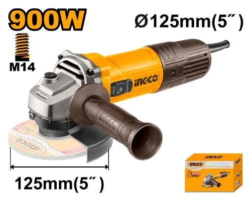 SMERIGLIATRICE ANGOLARE 900W D125MM
