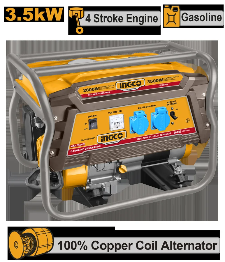 GENERATORE CORRENTE BENZINA 3,5 KW