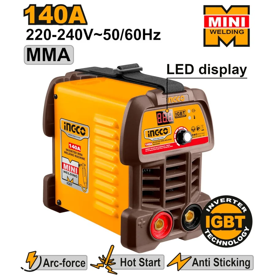 SALDATRICE INVERTER MMA 140A CON DISPLAY