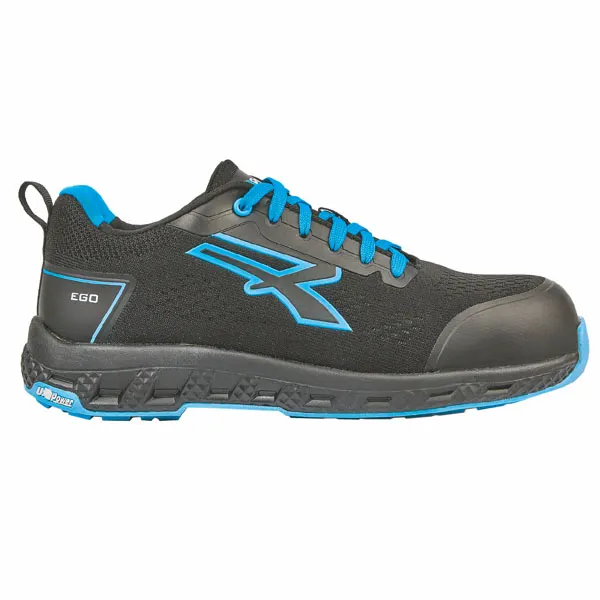 SCARPE DEON NERO/BLU BASSE