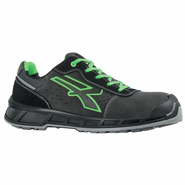 SCARPE TAYLOR GRIGIO/VERDE BASSE