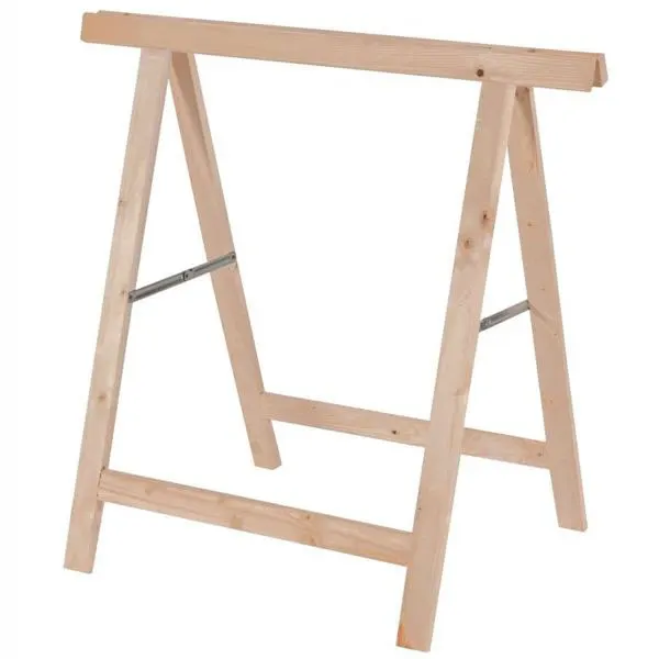 CAVALLETTO PIEGHEVOLE LEGNO ABETE CM 75