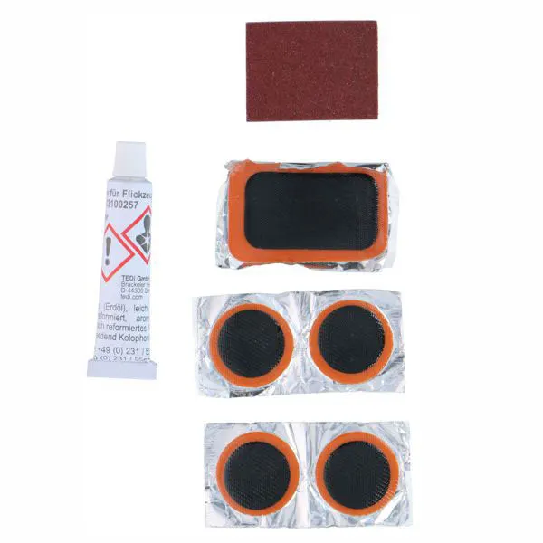 KIT RIPARAZIONE CAMERE ARIA BICI PZ 7 BYCICLE GEAR