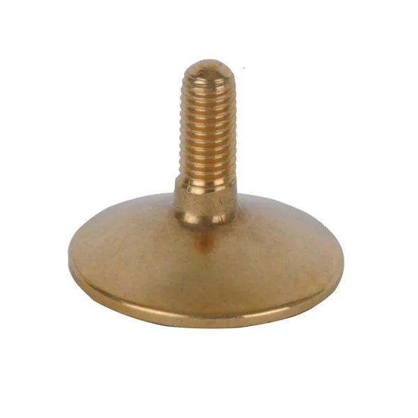 PIEDINO MOBILI OTTONE FILETTATO M10 MM