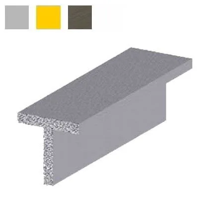 ALLUMINIO T MM 30X15X1,5 H 200 ARGENTO
