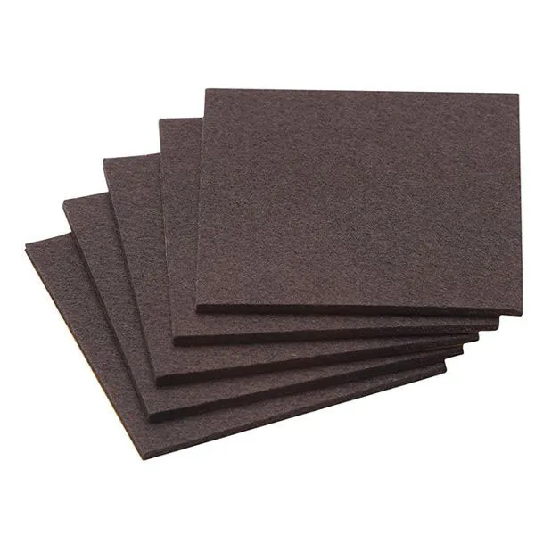 FELTRINO ADESIVO RETT.MARRONE 100X500 XTRA
