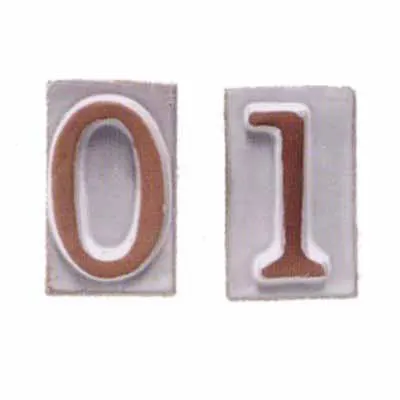 NUMERO CIVICO VASARTE TERRACOTTA