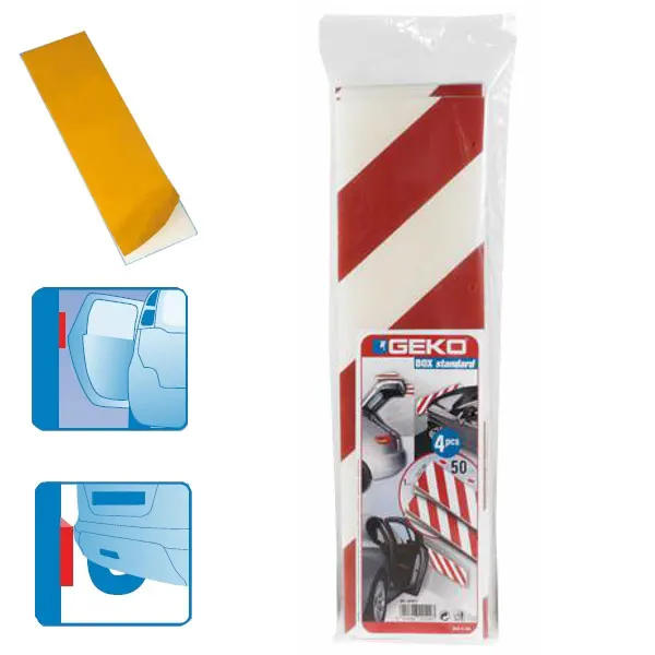 PANNELLO ADESIVO ANTIURTO 13,7X50 2 PZ GEKO