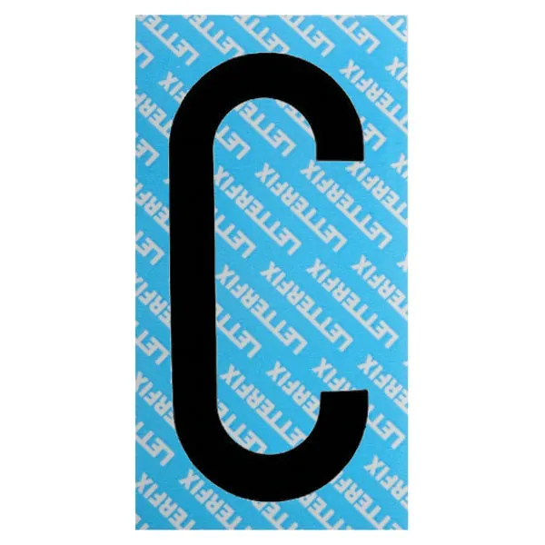 LETTERA ADESIVA NERA SERIE T60 C LETTERFIX