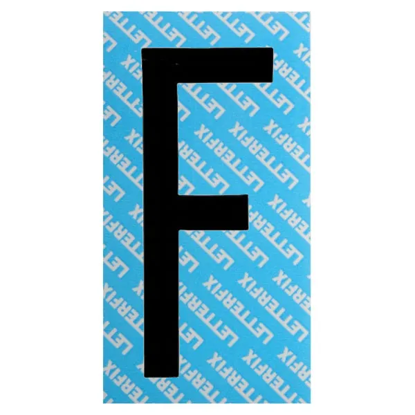 LETTERA ADESIVA NERA SERIE T60 F LETTERFIX
