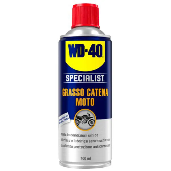 GRASSO CATENA SPRAY ml 400 SPEC.MOTO WD40 WD 40