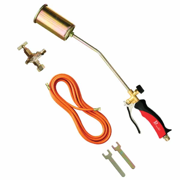 Kit Cannello Leva cm.60 bruciatore mm.60+10 mt. Tubo+Reg.A.P