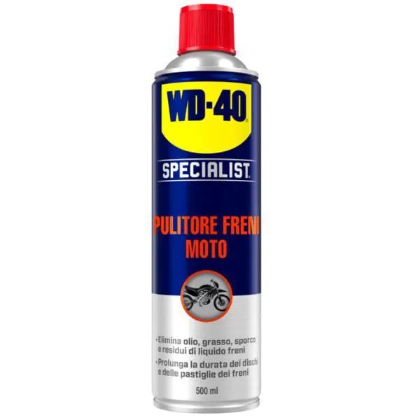 PULITORE FRENI SPRAY ml 500 SPEC.MOTO WD40 WD 40