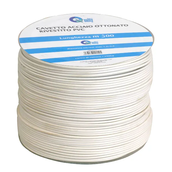 CAVETTO STENDERE BIANCO 4,4 M 500 QUALITY 09152