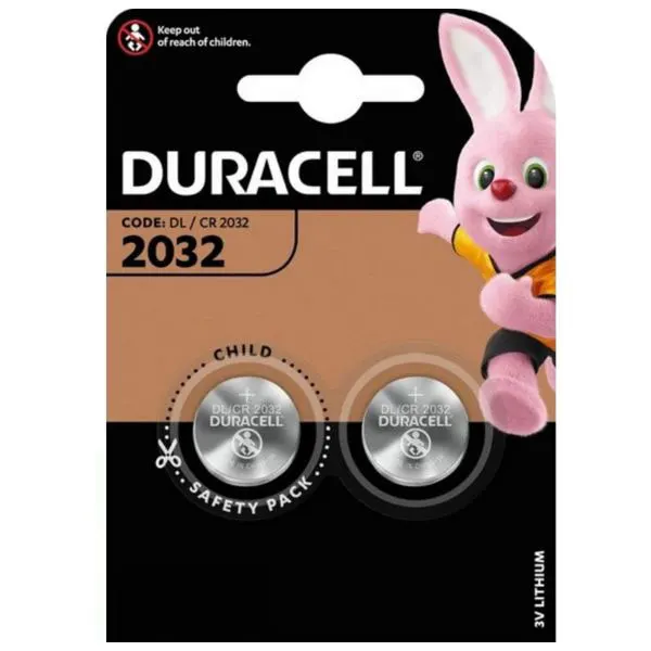PILA BOTTONE LITIO PZ 2 DL2032 DURACELL