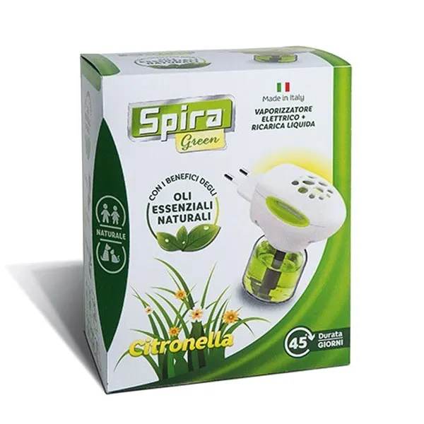SPIRA GREEN VAPORIZZATORE ELETTRICO CON RICARICA LIQUIDA