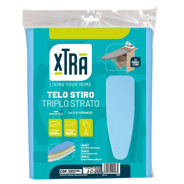 TELO ASSE STIRO 3S MOBILE 120X65 XTRA 09903