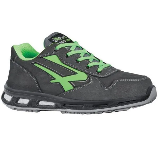 SCARPE YODA GRIGIO/VERDE BASSE 41 S3 UPOWER