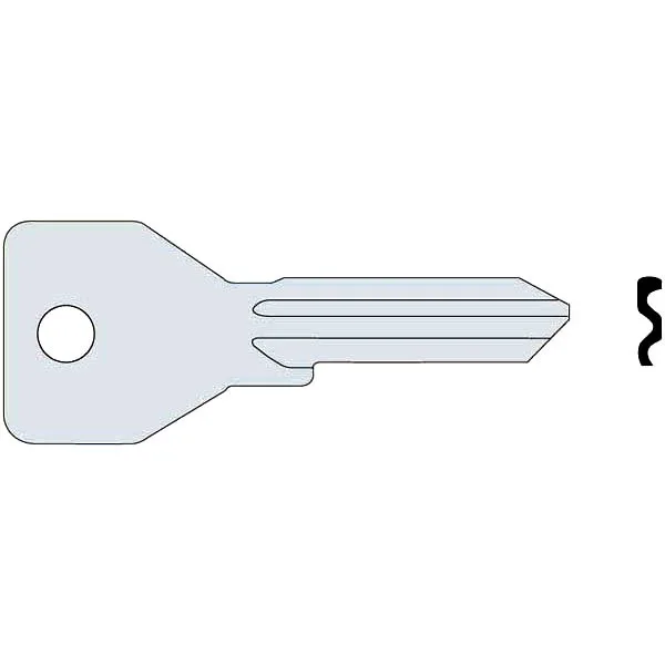 CHIAVE CILINDRI 5 SPINE DX 01070-10-1 CISA