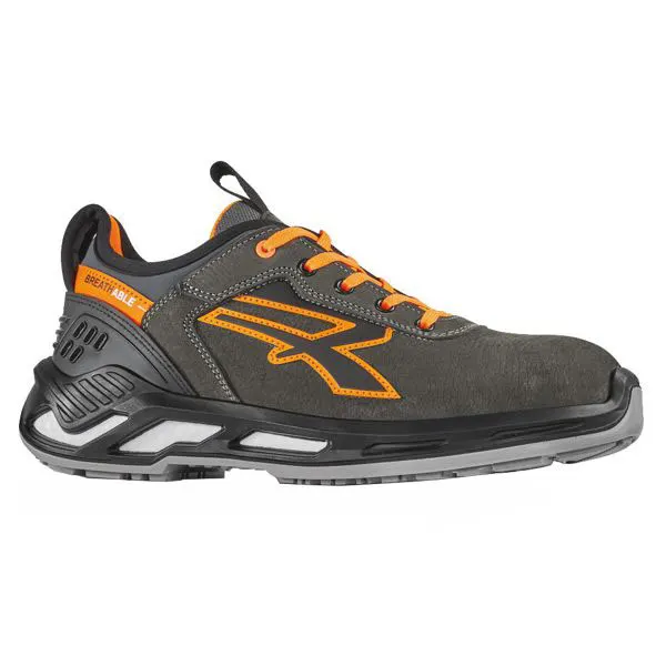 SCARPE DUKE ANTRACITE/ARANCIO BASSE