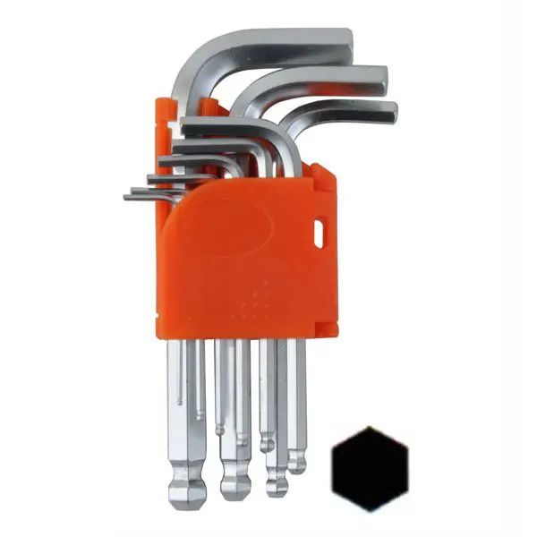 CHIAVI BRUGOLA 1,5/10 PZ 9 CV SFERA