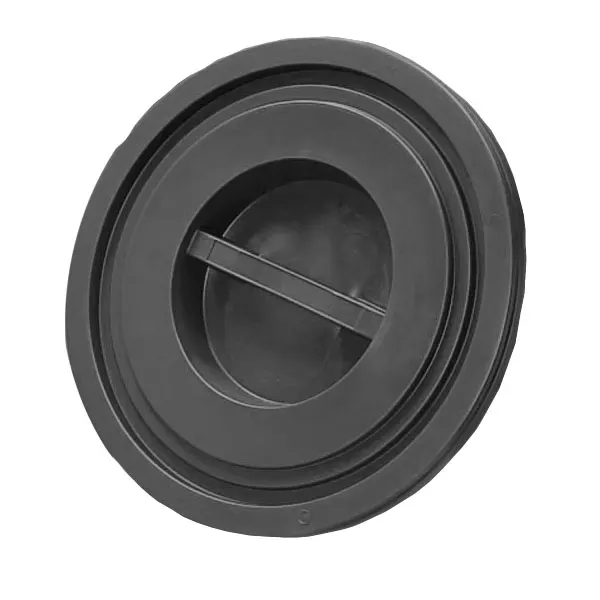 COPERCHIO BIDONE IMMONDIZIA NERO L 75 ICS