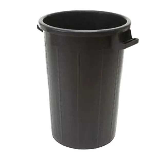 BIDONE IMMONDIZIA NERO L 75 44 H 63 ICS