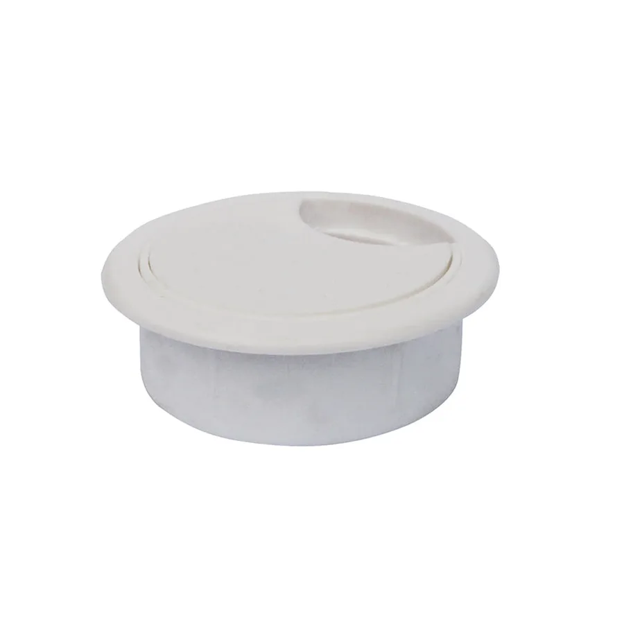 BOCCH.PASSACAVI BIANCO 60MM pz1