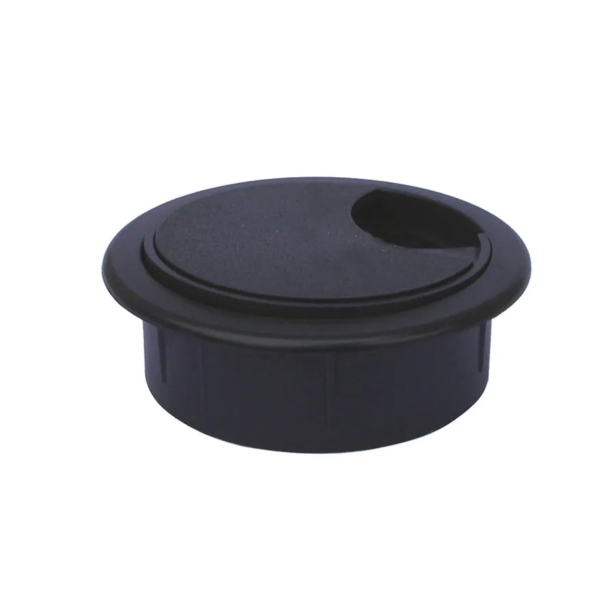 BOCCH.PASSACAVI NERO 60MM pz1