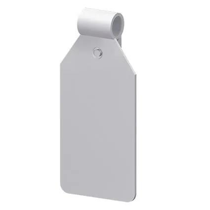 PIASTRINA PORTAPREZZI L27 H42 Ø 4,8
