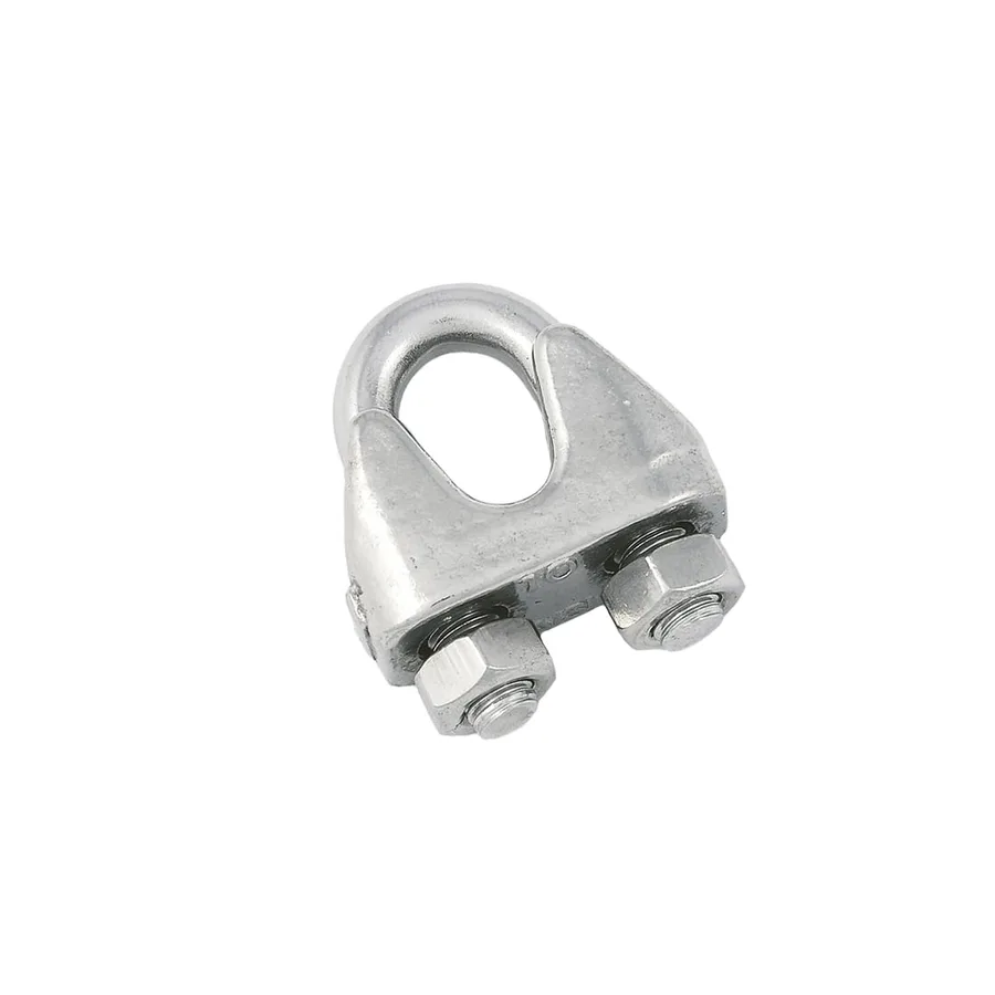 MORSETTO ZNC PER FUNI D 6 MM PZ 4