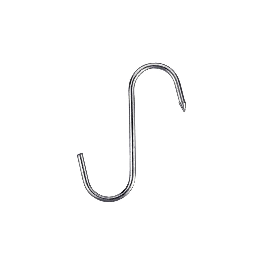 GANCIO MACELLAIO 3X80 ACC.INOX PZ 2