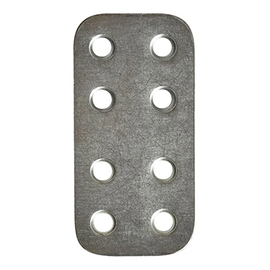 PIASTRINA DRITTA 60X30 ZINC.