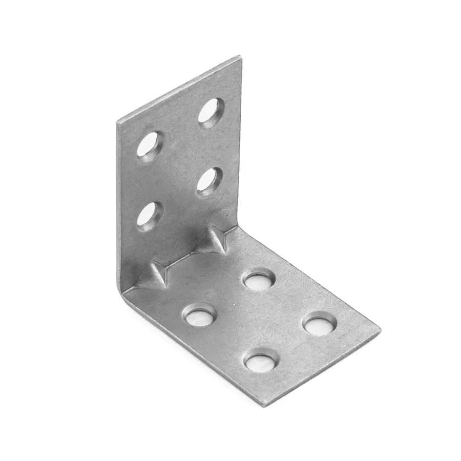 PIASTR. ANG. 40X40 ACC. INOX A4