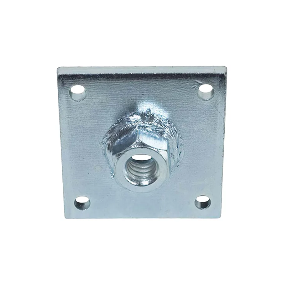 PIASTR. 50X50 DADO SALDATO M8 ZINC