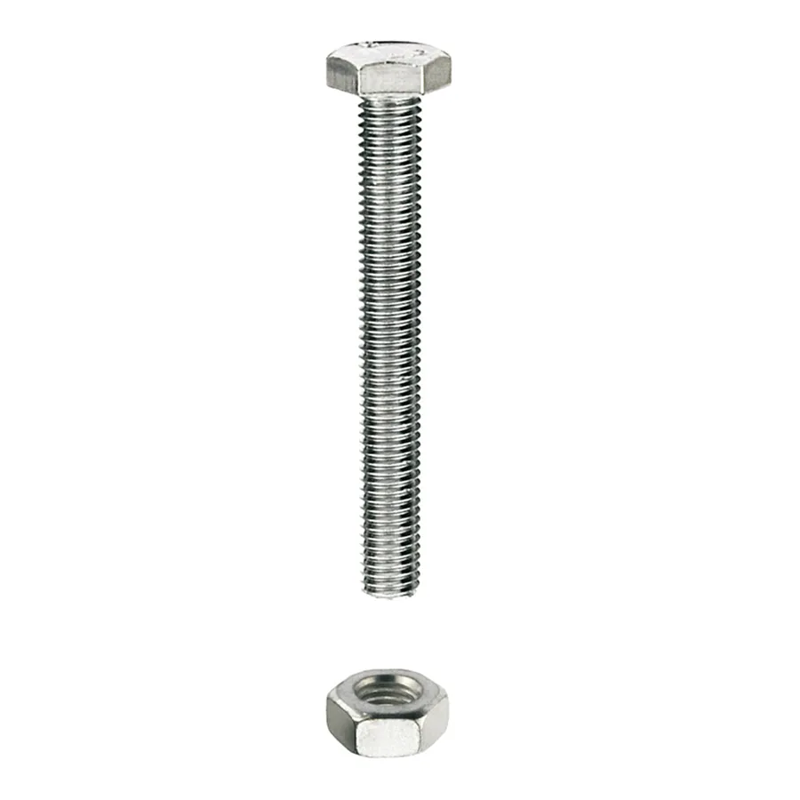 VITI TE DIN933 ZINC BIANCO 8.8 M6X40 KG 1