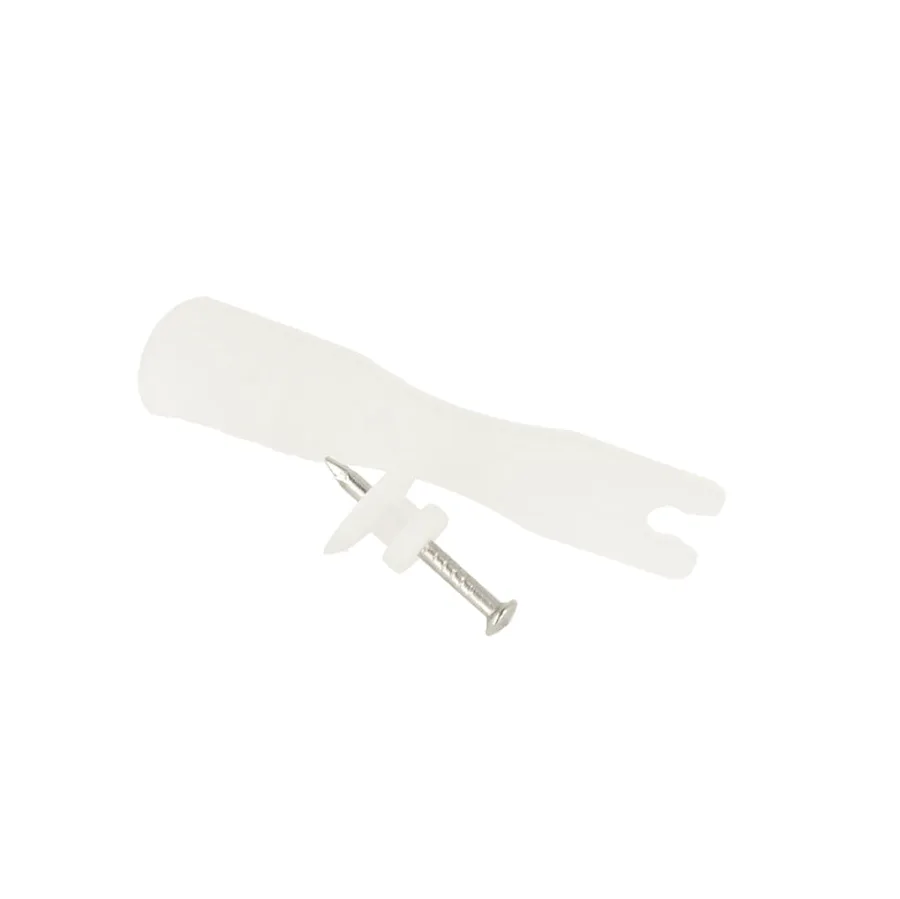 GANCIO PER QUADRI "PLUS" NYLON + CHIODO