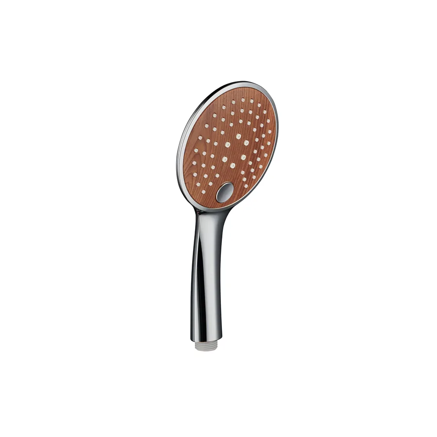 DOCCIA CON PULSANTE 3 GETTI FINITURA LEG