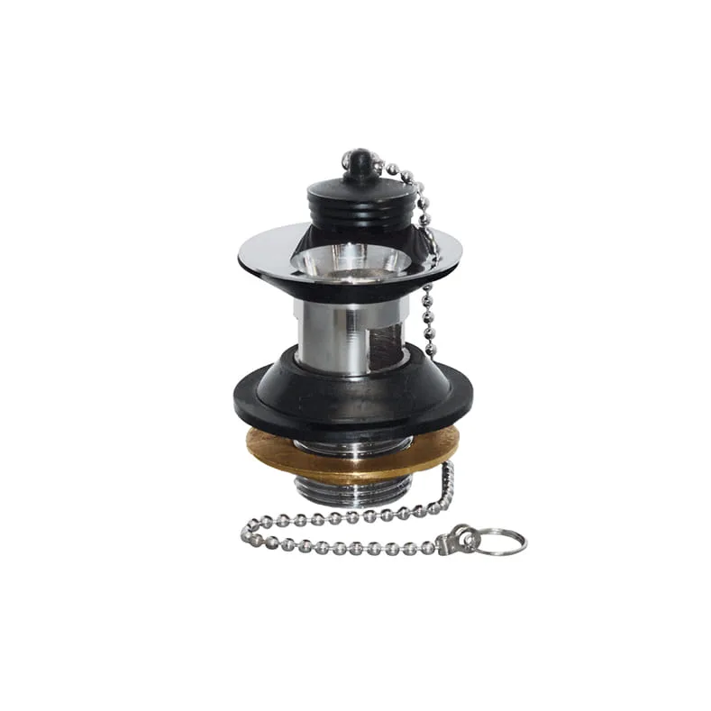 PILETTA CROMATA CON TROPPOPIENO 1-1/4"
